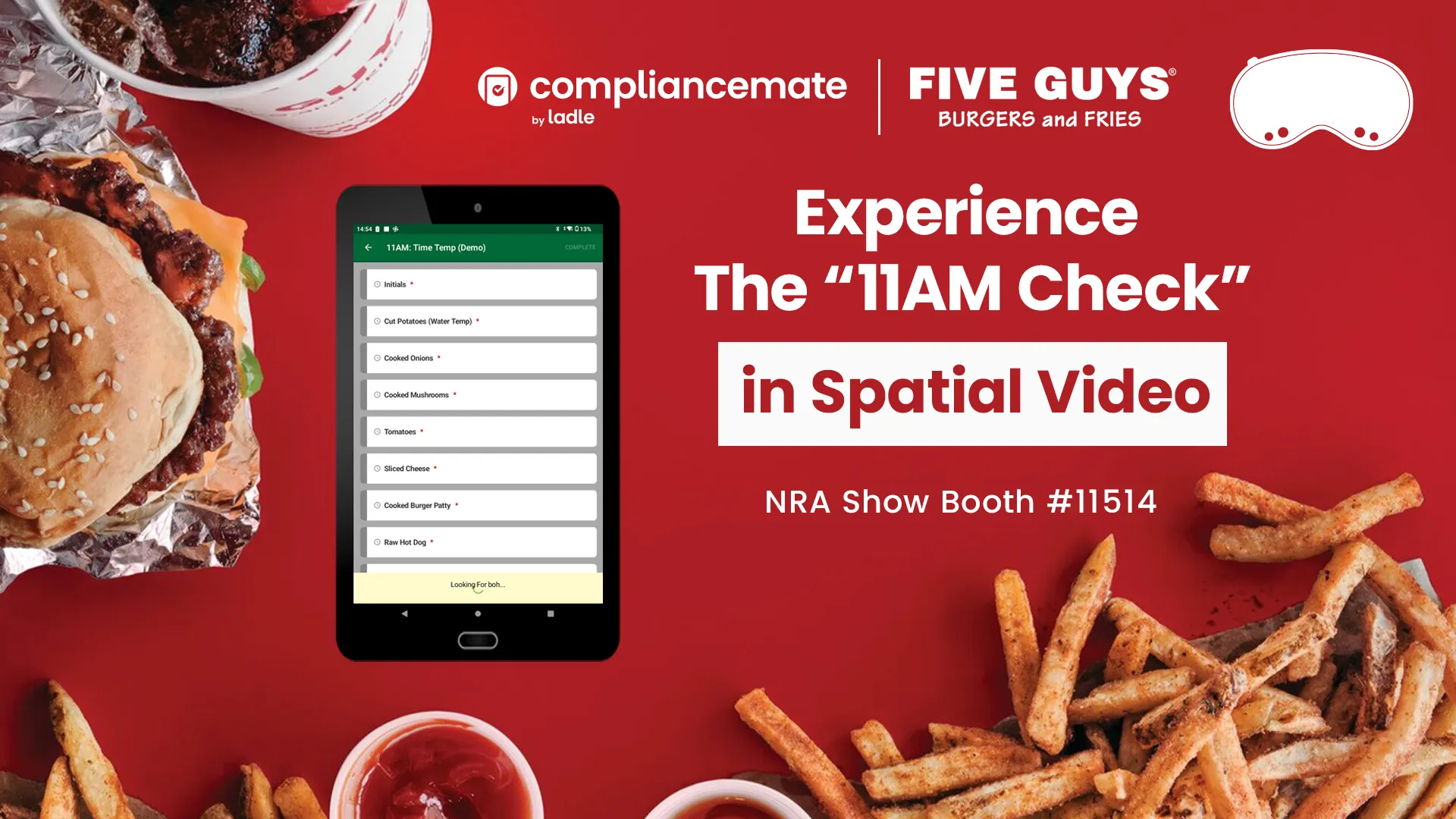 Experience the Five Guys "11AM Check"