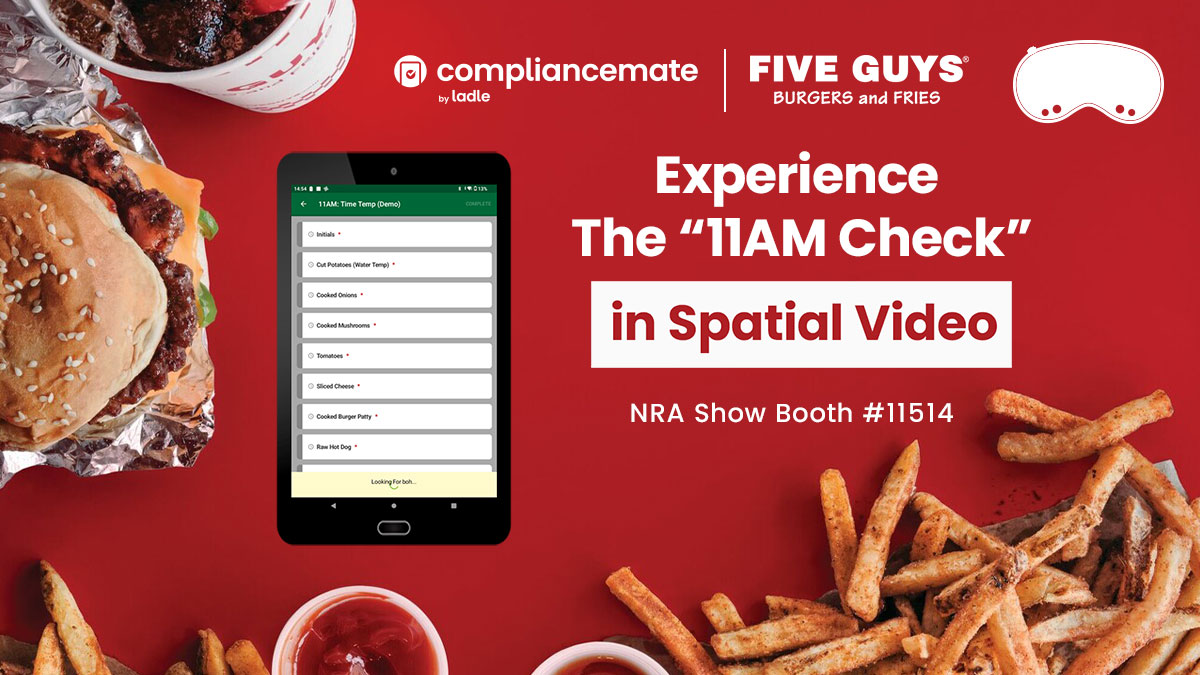 Five Guys 11AM Check