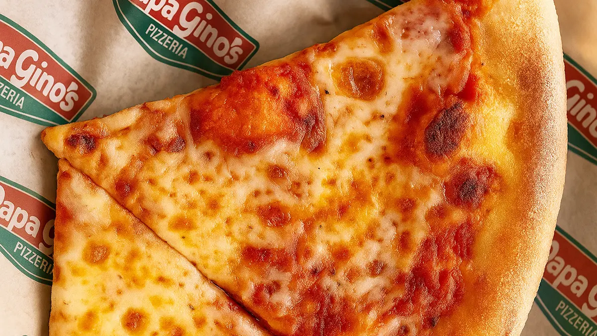 Papa Gino's Pizza Slice